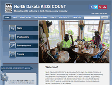 Tablet Screenshot of ndkidscount.org